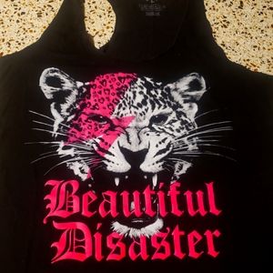 Beautiful Disaster racetrack tank